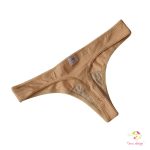 Navy leak-proof thong for super light flow