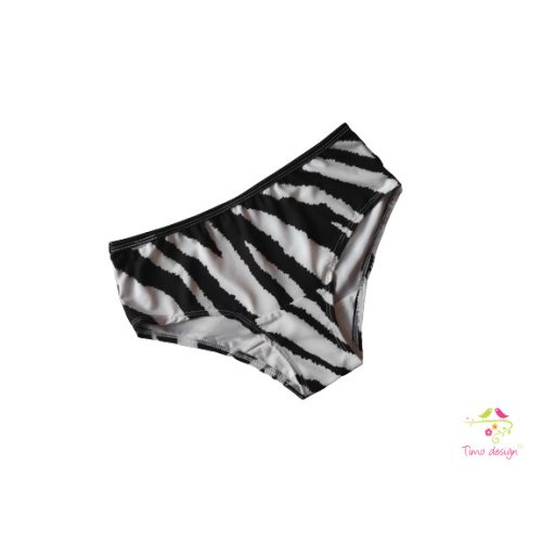 "Zebra" teen leak-proof swim bottom