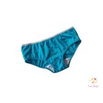 Turquoise teen leak-proof swim bottom