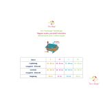 Turquoise teen leak-proof swim bottom