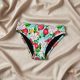 Teen period panties for heavy flow, in bikini style with Timo design unique pattern