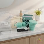 Tsuki Mimas α and β menstrual disc and sterilizing cup set