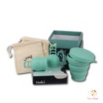 Tsuki Mimas α and β menstrual disc and sterilizing cup set
