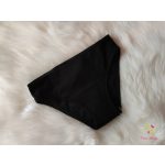 New generation black period panties for heavy flow in bikini style