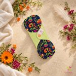 20 cm "Floral magic" teen cloth pad for light to moderate flow